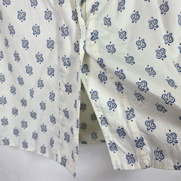 Xirena paisley print Wrap long sleeves Top - Picture 14 of 15